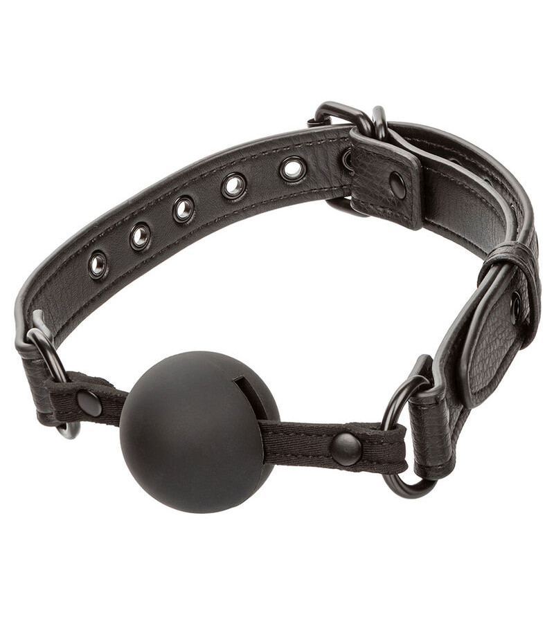 CALEXOTICS - NOCTURNAL BÂILLON À BOULE EN SILICONE NOIR