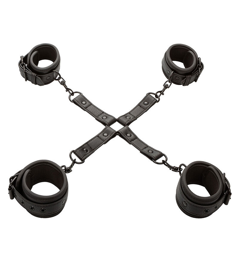 CALEXOTICS - NOCTURNAL CONNECTEUR TIE HOG CUERO AJUSTABLE NOIR