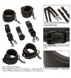 CALEXOTICS - NOCTURNAL CEINTURE DE LIT RÉGLABLE EN CUIR NOIR