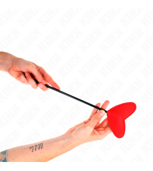 KINK - PALETTE EN FORME DE COEUR ROUGE 33 X 10 CM