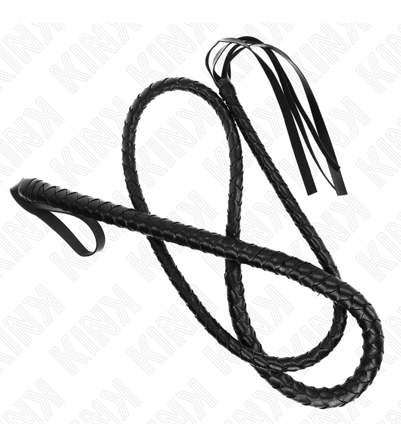 KINK - FOUET LONG SERPENT NOIR 210 CM