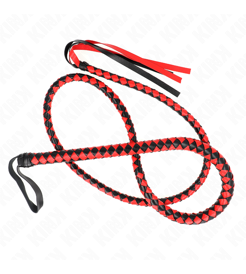 KINK - FOUET LONG SERPENT ROUGE 210 CM