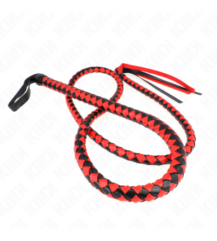 KINK - FOUET LONG SERPENT ROUGE 210 CM