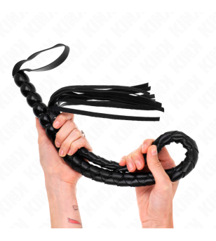 KINK - FOUET SERPENT EN PERLES 80 CM