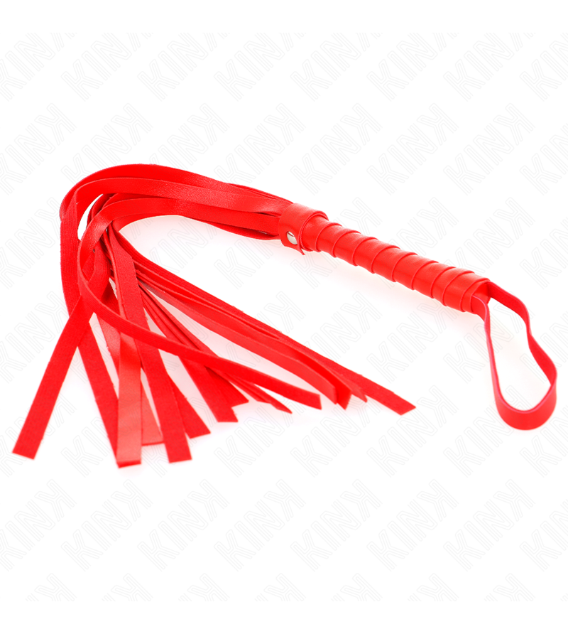 KINK - FOUET SIMPLE ROUGE 45 CM
