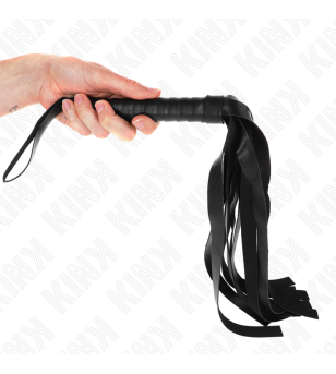 KINK - Fouet à queue large noir 48,5 CM