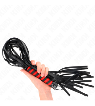 KINK - FOUET LONG RAYÉ 70 CM