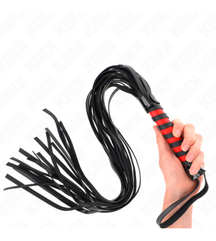 KINK - FOUET LONG RAYÉ 70 CM