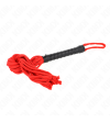 KINK - FOUET CORDE ROJO 56 CM