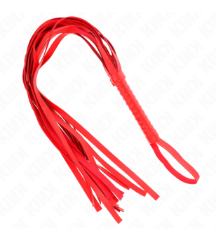 KINK - FOUET ROUGE MANCHE COURT LONG QUEUE 70 CM