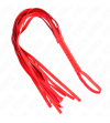 KINK - FOUET ROUGE MANCHE COURT LONG QUEUE 70 CM