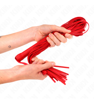 KINK - FOUET PVC SOUPLE ROUGE 70 CM