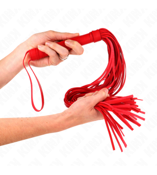 KINK - FOUET PVC SOUPLE ROUGE 70 CM