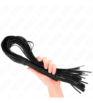 KINK - FOUET PVC SOUPLE NOIR 70 CM