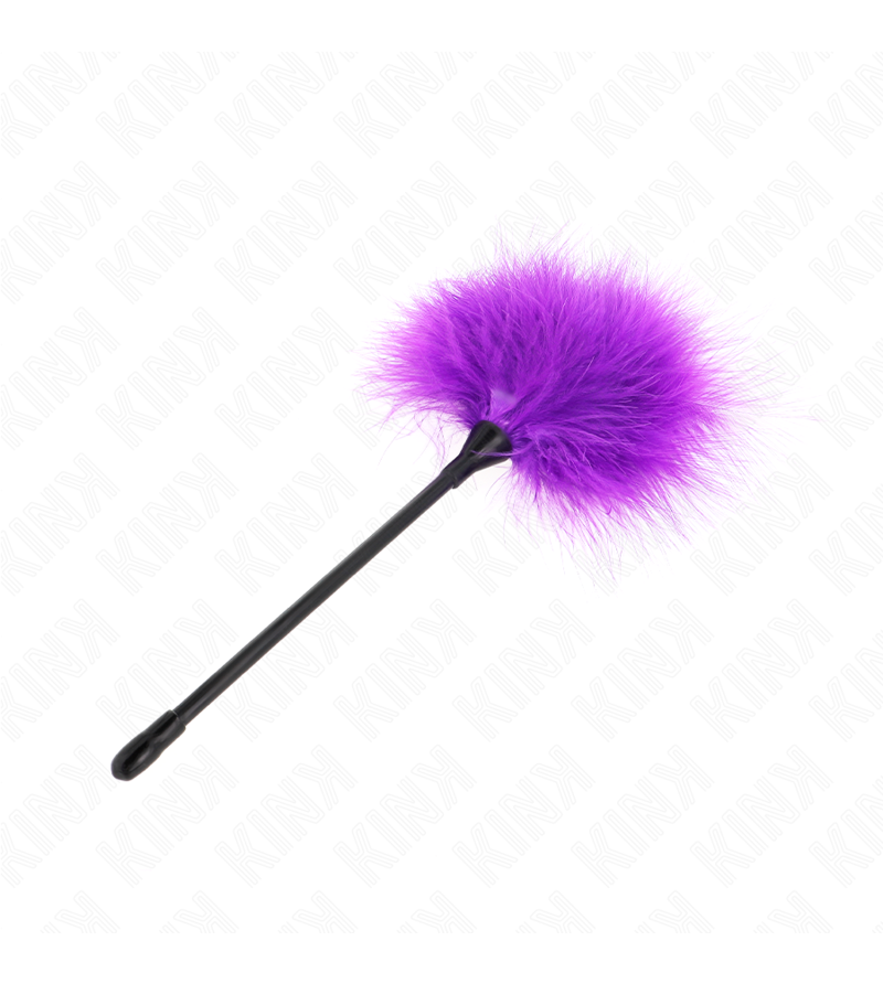 KINK - PLUMES TICKLE VIOLES UTILISÉES POUR LE KIT BONDAGE 27 CM