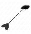 KINK - PLUMES TICKLE AVEC PAGAIE COEUR 31 CM