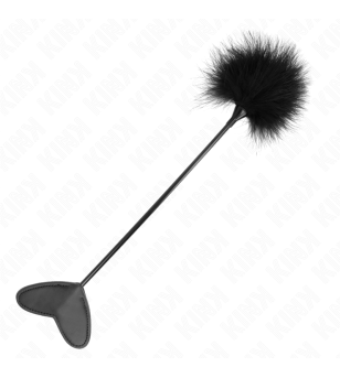 KINK - PLUMES TICKLE AVEC PAGAIE COEUR 31 CM