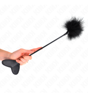 KINK - PLUMES TICKLE AVEC PAGAIE COEUR 31 CM