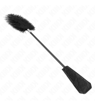 KINK - PLUMES D'AUTRUCHE POUR TICKLE AVEC PALETTE DENTELLE 56 CM