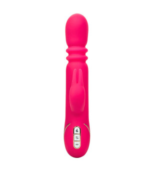 CALEXOTICS - JACK FANTASY TRIPLE VIBRATEUR CHAUFFANT LAPIN ROSE