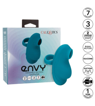 CALEXOTICS - ENVY MASSEUR À BILLE PORTABLE 7 VIBRATIONS BLEU