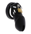 HIDDEN DESIRE - EXTREME CAGE DE CHASTETÉ SILICONE TAILLE L NOIR