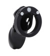 HIDDEN DESIRE - EXTREME CAGE DE CHASTETÉ SILICONE TAILLE L NOIR