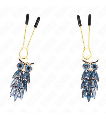 KINK - PINCES À TÉLÉTON PENDENTIF CHOUETTE 6 CM