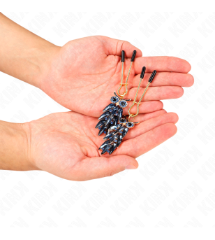 KINK - PINCES À TÉLÉTON PENDENTIF CHOUETTE 6 CM