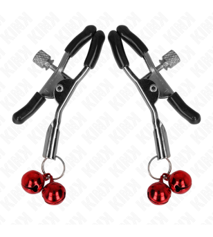 KINK - PINCE À METON DOUBLE CLOCHE ROUGE 6 CM