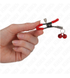 KINK - PINCE À METON DOUBLE CLOCHE ROUGE ROUGE 6 CM