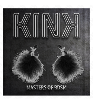 KINK - PINCE À METON PLUME NOIR 7 CM