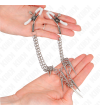 KINK - PINCES À METELIER AVEC CHAÎNES À POINTES 30 CM