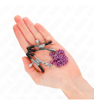 KINK - PINCES À METON CHAÎNE VIOLET 30 CM