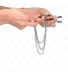 KINK - PINCES À METELIER AVEC 3 CHAÎNES ARGENT 20/23/28 CM
