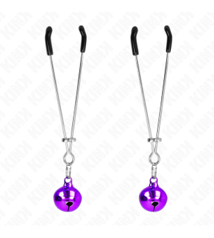 KINK - PINCES À TÉLÉPHONE MINCE CLOCHE VIOLET 7 CM