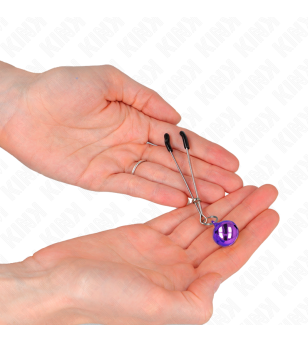 KINK - PINCES À TÉLÉPHONE MINCE CLOCHE VIOLET 7 CM