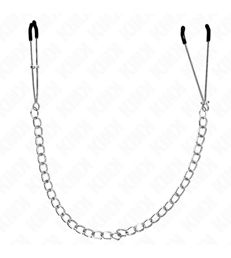 KINK - PINCES À TÉLÉPHONE FINES AVEC CHAÎNE ÉPAISSE 30 CM