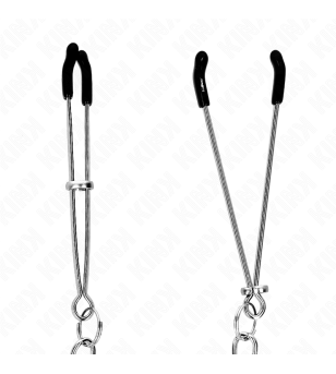 KINK - PINCES À TÉLÉPHONE FINES AVEC CHAÎNE ÉPAISSE 30 CM