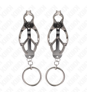 KINK - PINCES À TÉLÉPHONES TRÈFLE JAPONAIS O-RING ARGENT