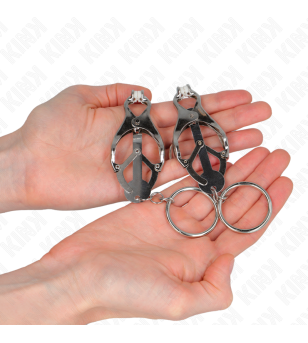 KINK - PINCES À TÉLÉPHONES TRÈFLE JAPONAIS O-RING ARGENT