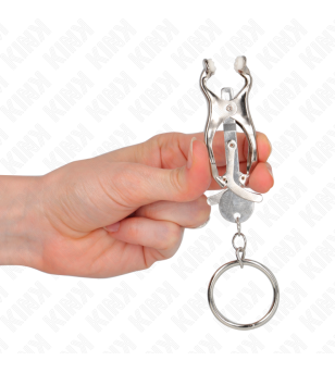 KINK - PINCES À TÉLÉPHONES TRÈFLE JAPONAIS O-RING ARGENT