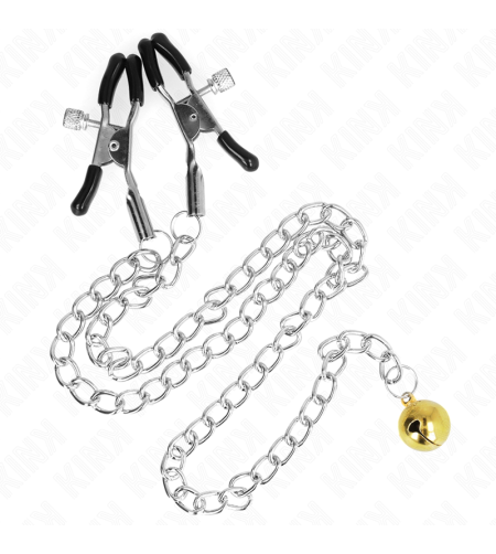 KINK - PINCES À METELIER CHAÎNE AVEC CLOCHE 30 CM