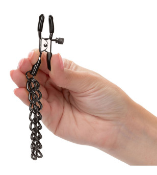 CALEXOTICS - EUPHORIA PINCES À TÉTONS CHAÎNE 14,5 CM