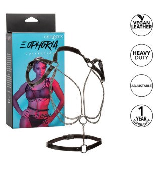 CALEXOTICS - EUPHORIA HARNAIS LICOL MULTICHAÎNES PREMIUM