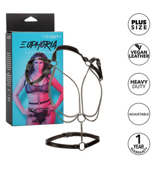 CALEXOTICS - EUPHORIA HARNAIS LICOL MULTICHAÎNES PREMIUM GRANDE TAILLE