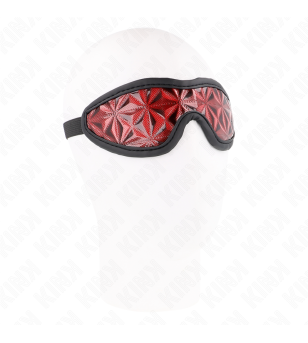 KINK - SERRE-TÊTE MOTIF DIAMANTS ROUGE 20,5 x 6 CM