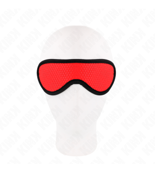 KINK - BANDAGE TEXTURÉ À ÉCAILLES AVEC BORD RECOUVERT ROUGE 20 x 7 CM