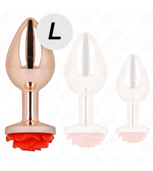 KINK - PLUG ANAL OR ROSE AVEC ROSE ROUGE L