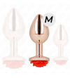 KINK - PLUG ANAL OR ROSE AVEC ROSE ROUGE M